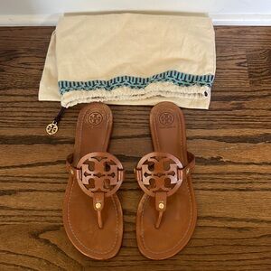 Tory Burch leather Miller Sandals Brown 9.5